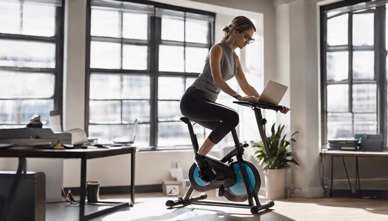 compact fitness for desk