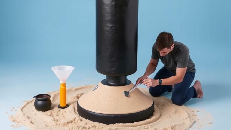 fill punch bag base