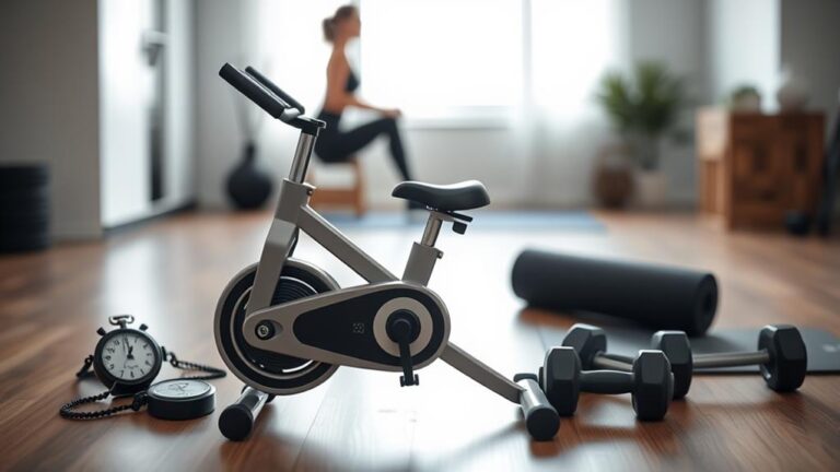 quick indoor cycling workout