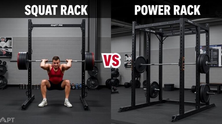 squat rack vs power