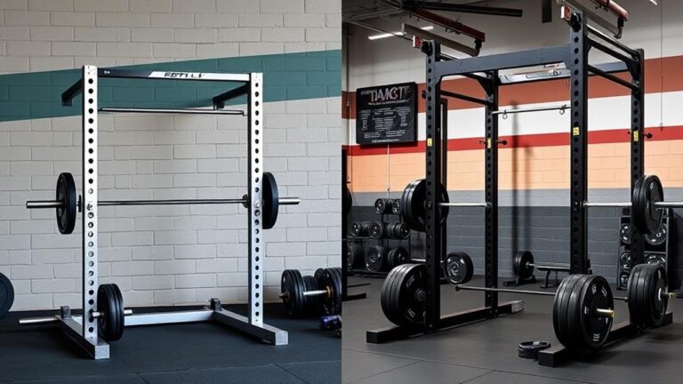 squat racks vs power