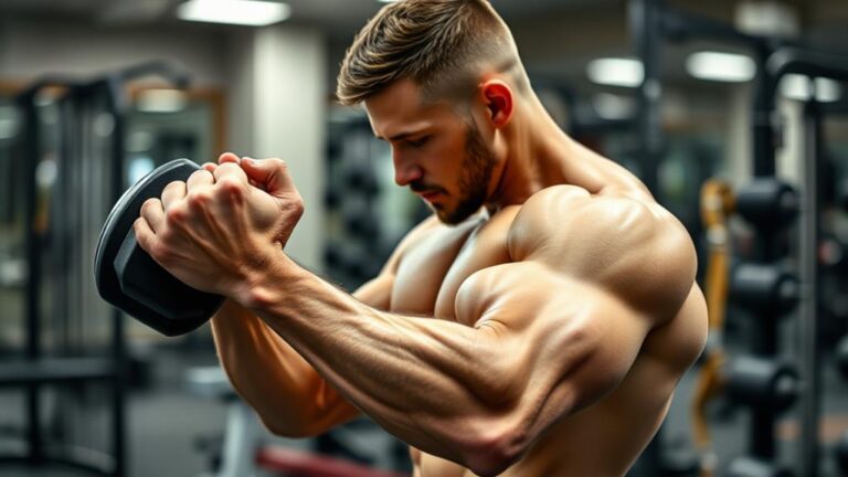 targeted bicep building exercises
