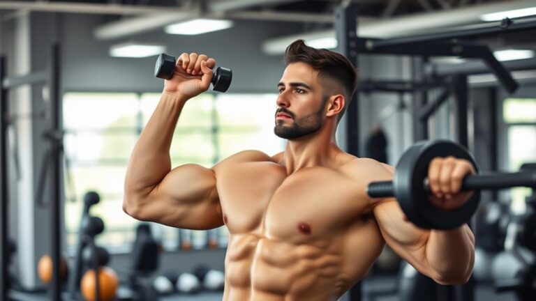 targeting triceps with laterals