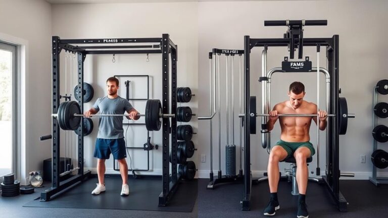 comparing workout equipment options
